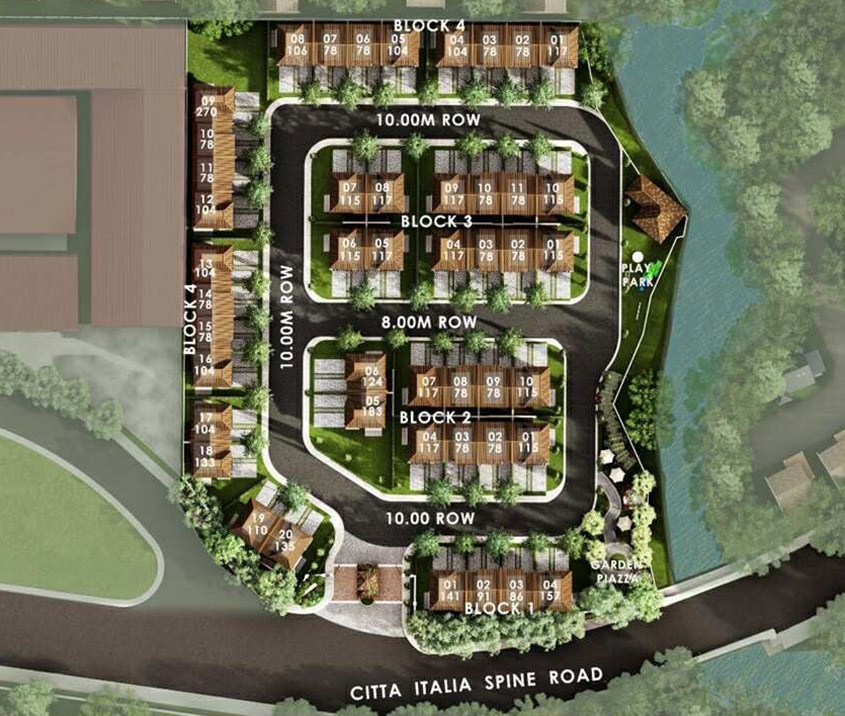 Trieste in Citta Italia Bacoor City by Crown Asia